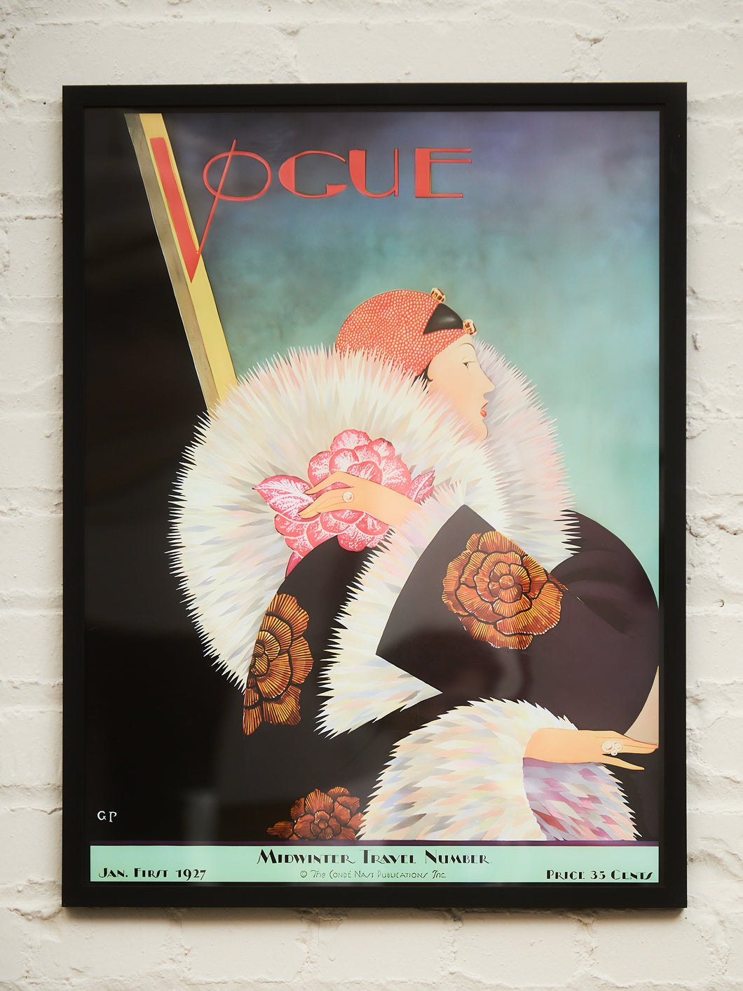 Vogue Midwinter Travel Number Poster