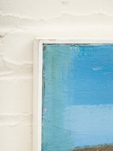 Horizon in Blue Signed Painting by Jacob