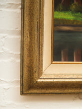 Load image into Gallery viewer, Framed River Landscape Oil Painting by Towski
