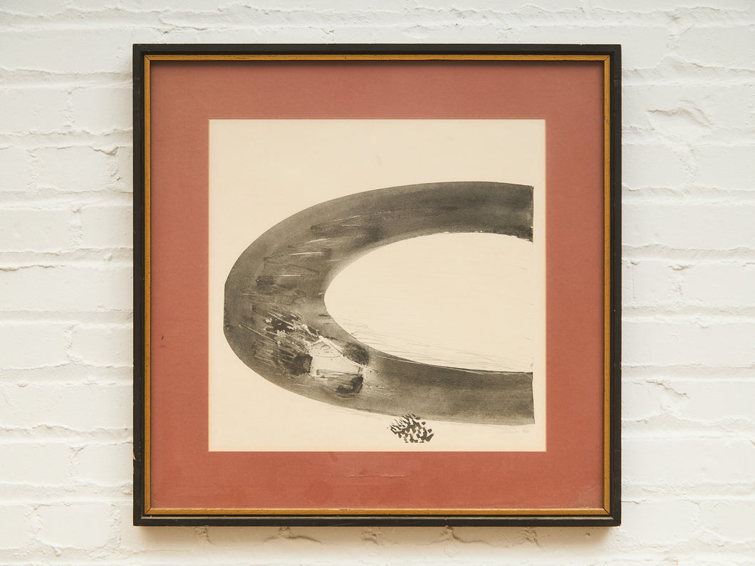 Limited Edition 1979  Signed- Sadhika // 20th Century Indian Artist Lithograph