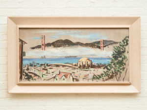 Painting of San Francisco signed