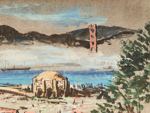 Painting of San Francisco signed