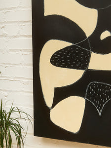 Interwoven Echos by C.Platero Large Acrylic on Canvas
