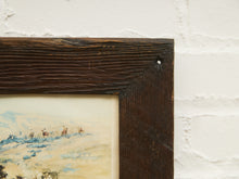 Load image into Gallery viewer, Western Art by Charles M. Russell with Thick wood Rustic Frame
