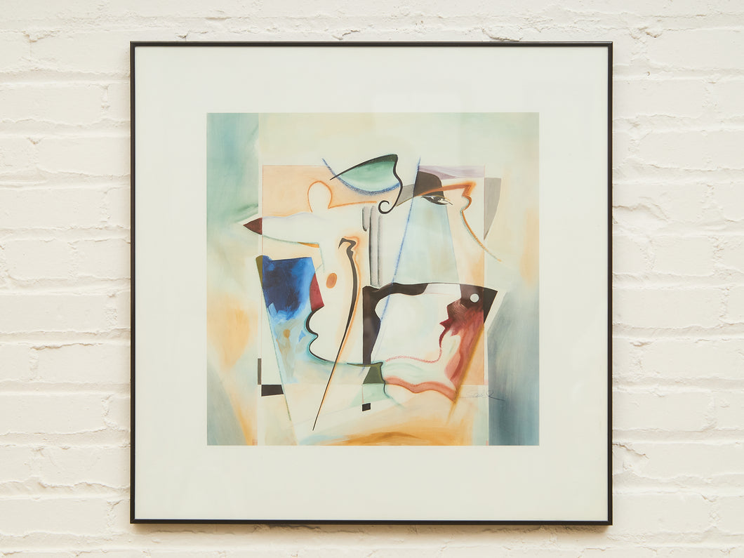 Post Modern Abstract Framed Print by Erik Sulander