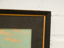 Load image into Gallery viewer, Vintage Japanese Woodblock print Framed
