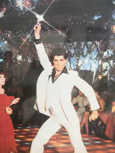 SATURDAY NIGHT FEVER Original Movie Poster John Travolta Disco Dancing Framed