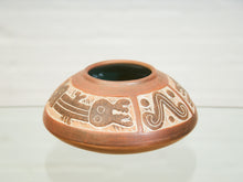 Load image into Gallery viewer, Handcrafted Terracotta Pottery Vase with Geometric Motif
