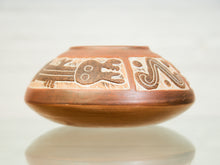 Load image into Gallery viewer, Handcrafted Terracotta Pottery Vase with Geometric Motif
