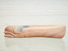 Load image into Gallery viewer, Hand-Carved Soapstone Fish Sculpture – Organic Modern 2 pieces

