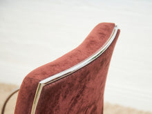 Load image into Gallery viewer, Set of 6 Vintage Milo Baughman Chairs in Burgundy/Brown
