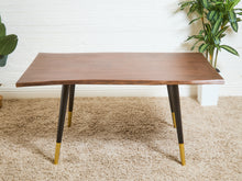 Load image into Gallery viewer, Live Edge Solid Acacia Dining Table

