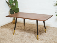 Load image into Gallery viewer, Live Edge Solid Acacia Dining Table
