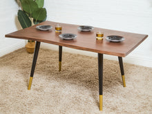 Load image into Gallery viewer, Live Edge Solid Acacia Dining Table
