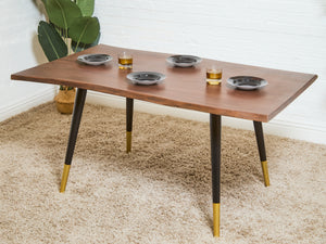 Live Edge Solid Acacia Dining Table