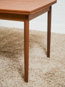 Danish Modern Rectangle Restored Dining Table