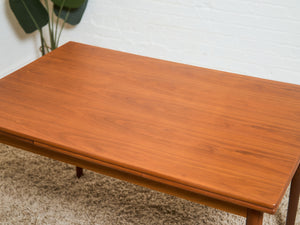 Danish Modern Rectangle Restored Dining Table