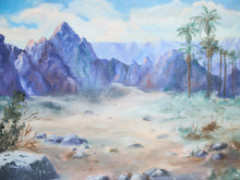 Load image into Gallery viewer, Desert Dawn Tranquil Mountain Escape Oil Painting
