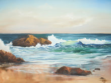 Load image into Gallery viewer, Coastal Serenity oil Painting
