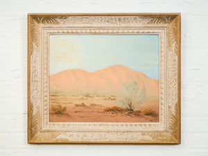 Desert Light on the Ridge Original Signed Oil Painting