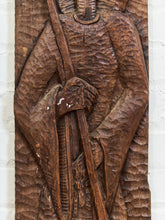 Load image into Gallery viewer, 1977 Signed- Pakal Sabidurla Wood Sculpure Relief
