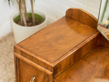 Load image into Gallery viewer, Burlwood Art Deco Vanity
