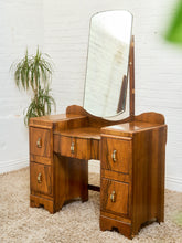 Load image into Gallery viewer, Burlwood Art Deco Vanity

