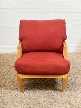 Load image into Gallery viewer, Red Vintage 1950’s Lounge Chair
