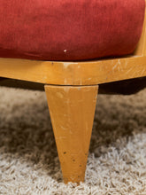 Load image into Gallery viewer, Red Vintage 1950’s Lounge Chair
