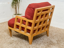 Load image into Gallery viewer, Red Vintage 1950’s Lounge Chair
