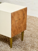 Load image into Gallery viewer, White Mid Century Cabinets
