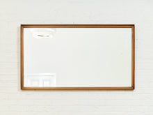 Load image into Gallery viewer, Tall mid-century Framed Mirror
