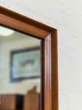 Load image into Gallery viewer, Tall mid-century Framed Mirror
