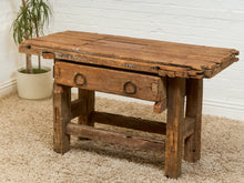 Load image into Gallery viewer, French utilitarian Rustic Antique Desk
