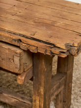 Load image into Gallery viewer, French utilitarian Rustic Antique Desk
