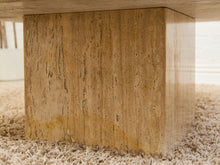 Load image into Gallery viewer, Travertine Coffee Table
