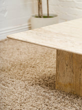 Load image into Gallery viewer, Travertine Coffee Table
