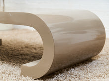 Load image into Gallery viewer, Lacquered Waterfall Coffee Table
