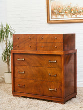 Load image into Gallery viewer, French Walnut Mid Century Dresser
