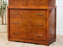 Load image into Gallery viewer, French Walnut Mid Century Dresser
