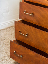 Load image into Gallery viewer, French Walnut Mid Century Dresser
