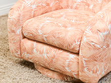 Load image into Gallery viewer, Peach Palm Leaf Pleated Chair
