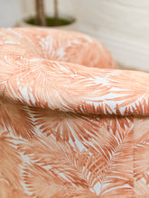 Load image into Gallery viewer, Peach Palm Leaf Pleated Chair
