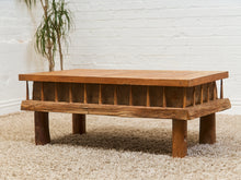 Load image into Gallery viewer, Rustic Handcrafted Teak Coffee Table
