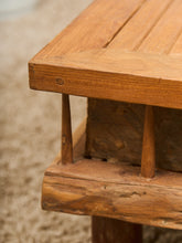 Load image into Gallery viewer, Rustic Handcrafted Teak Coffee Table
