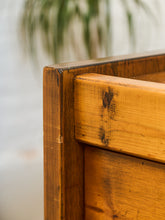 Load image into Gallery viewer, Mid-Century Pinewood Dresser with Black Pulls
