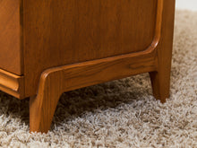 Load image into Gallery viewer, Chevron 1950’s Mahogany dresser
