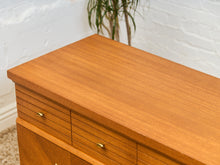 Load image into Gallery viewer, Chevron 1950’s Mahogany dresser
