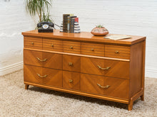 Load image into Gallery viewer, Chevron 1950’s Mahogany dresser
