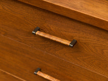 Load image into Gallery viewer, 3 Drawer Lowboy Dresser with Roped Hardware
